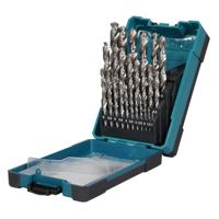 Makita D-78368 Metaal-spiraalboorset 1 mm, 1.5 mm, 2 mm, 2.5 mm, 3 mm, 3.5 mm, 4 mm, 4.5 mm, 5 mm, 5.5 mm, 6 mm, 6.5 mm, 7 mm, 7.5 mm, 8 mm, 8.5 mm, 9 mm, 9.5 - thumbnail