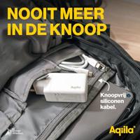 Aqiila USB-C-kabel USB 2.0 USB-C stekker 2.00 m Wit AQCBPBIC2SI829 - thumbnail