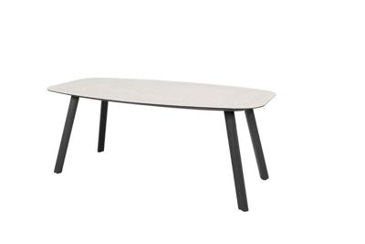 Manolo dining tafel antraciet printed keramiek 180x95 cm Taste - Taste