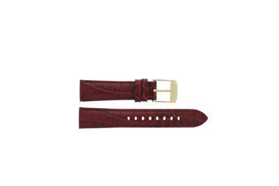 Horlogeband Michael Kors MK2618 Leder Rood 18mm Horlogeband Michael Kors MK2618 Leder Rood 18mm