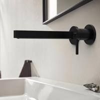 Hansgrohe Finoris afbouwset voor inbouw wastafelmengkraan 1- hendel Mat zwart 76050670 - thumbnail