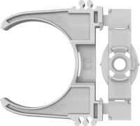 Bosch Accessoires PRO EPC-40 Kunststof klikzadel voor elektra PRO EPC-40 | 50 stuks - 1600A032GA - thumbnail
