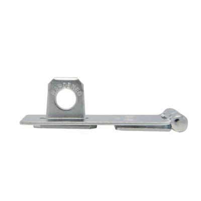 Kasp Overvalslot met sluitplaat 115 mm Staal K210115D 1 stuk(s)