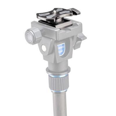 Benro ARCASMART360 accessoire voor statiefkoppen Statiefkopplaat Grijs, Zwart Aluminium