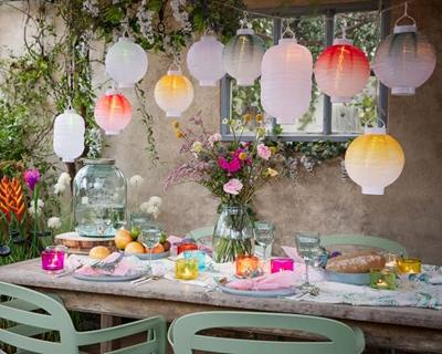 Lantern nylon - Decoris