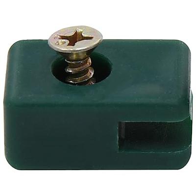 VidaXL Spandraadhouder met schroef 100 sets groen