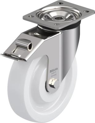 Blickle LKX-SPO 200XK-FI Zwenkwiel met rem Wieldiameter: 200 mm Draagvermogen (max.): 800 kg 1 stuk(s)