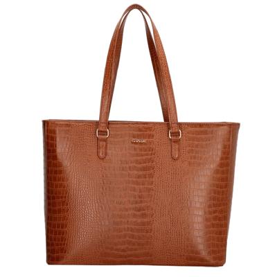 Charm London Midwood Shopper 15,6"-Cognac