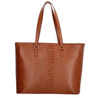 Charm London Midwood Shopper 15,6"-Cognac - thumbnail