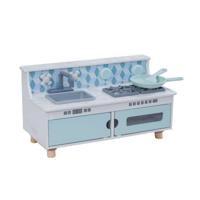 KidKraft houten Play & Put Away speelkeuken - thumbnail