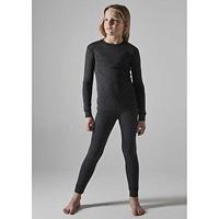 Craft 1909714 Core Wool Merino Set Jr - Black Melange - 134/140 - thumbnail