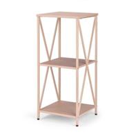 Planken Gift Decor Bruin Metaal 33 x 33 x 75 cm - thumbnail