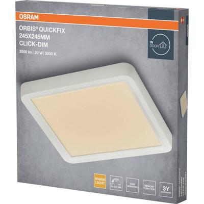 OSRAM HOMELIGHTING 4099854604843 Plafondlamp, LED-plafondlamp Wit OSRAM HOMELIGHTING 4099854604843 Plafondlamp, LED-plafondlamp Wit