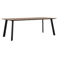 DTP Home Eettafel 'Shape' Teakhout, 250 x 100cm, kleur Naturel - thumbnail