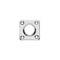 Intersteel Rozet vierkant - chroom - thumbnail
