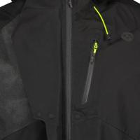 Tech Regenjas Commuter Heren Hi-vis & Reflection Black - thumbnail