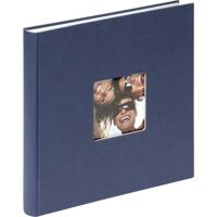 walther+ design FA-205-L Fotoalbum (b x h) 26 cm x 25 cm Blauw 40 bladzijden - thumbnail