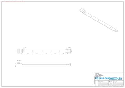Duimheng v.vlakwerk geg. 700mm