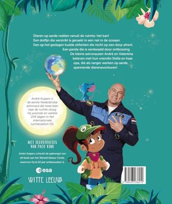 WPG Uitgevers De kleine astronauten redden de dieren prentenboek