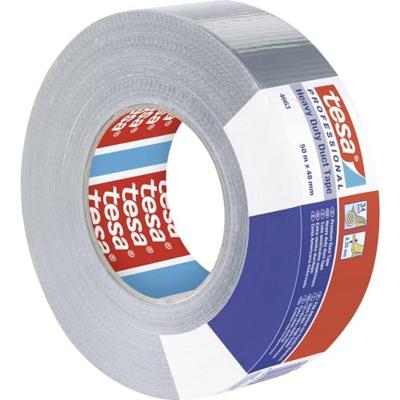 Tesa Weefseltape | zilver | lengte 50 m | breedte 48 mm wiel | 1 stuk - 04663-00007-02 04663-00007-02 Tesa Weefseltape | zilver | lengte 50 m | breedte 48 mm wiel | 1 stuk - 04663-00007-02 04663-00007-02