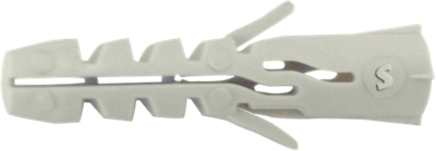 Pgb-Europe smart | nylon plug s zndr boord ø 4x20 grijs | 40 st sm000pn00040020h