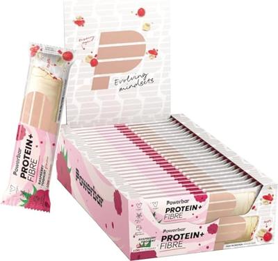 PowerBar Protein Plus Fibra Energiereep Frambozen Yoghurt x24