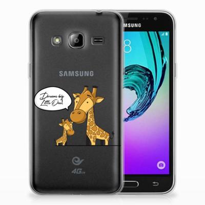 Samsung Galaxy J3 2016 Telefoonhoesje met Naam Giraffe Samsung Galaxy J3 2016 Telefoonhoesje met Naam Giraffe