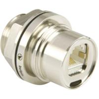 Bulgin PXM6033/TP Sensor/actuator dataconnector Aantal polen (sensoren): 8P8C Bus, inbouw 1 stuk(s) - thumbnail