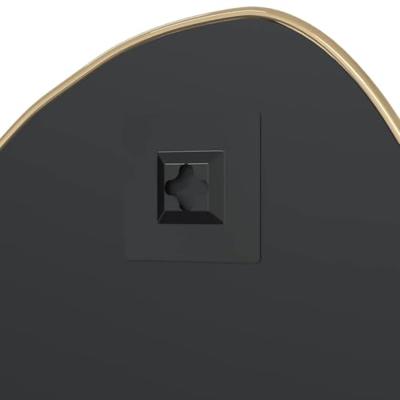 VidaXL Wandspiegel 60x50 cm goudkleurig VidaXL Wandspiegel 60x50 cm goudkleurig