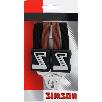 Simson snelbinder extra sterk zwart/bruin