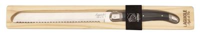 Laguiole Style de Vie broodmes zwart Laguiole Style de Vie broodmes zwart