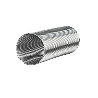 Buis Fepre Flex Zilverkleurig Semi-hard 1,5 m Aluminium Ø 10 cm - thumbnail