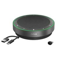 Jabra Speak2 75 UC + Link380c Conferentietelefoon Bluetooth Donkergrijs - thumbnail