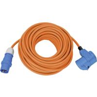 Brennenstuhl cee verlengsnoer ip44 voor camping/maritime 25m oranje h07rn-f 3g2,5 cee-stekker, haakse koppeling 2 - 1167650525 - thumbnail
