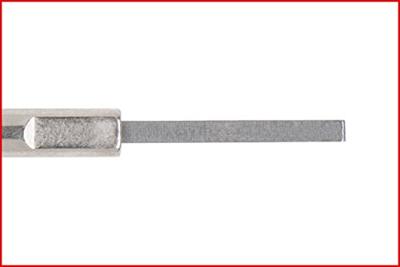 KS Tools 150.1273 Ontgrendelgereedschap voor platte stekker/platte stekkerhulzen 5,8 mm (AMP Tyco ST) KS Tools 150.1273 Ontgrendelgereedschap voor platte stekker/platte stekkerhulzen 5,8 mm (AMP Tyco ST)