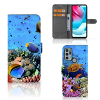 Motorola Moto G60s | Telefoonhoesje | Met pasjeshouder | Vissen - thumbnail