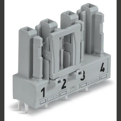 WAGO 770-804 Netstekker WINSTA MIDI Bus, inbouw verticaal Totaal aantal polen: 4 25 A Zwart 50 stuk(s)