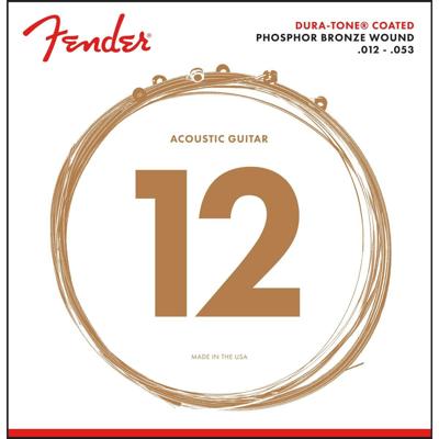 Fender 860L Dura-Tone Phosphor Bronze Coated snarenset western