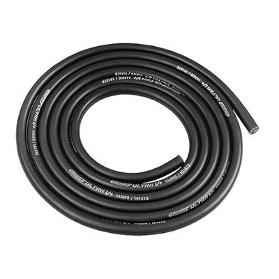 Team Corally - Ultra V+ Siliconen kabel - Super flexibel - Zwart - 14AWG