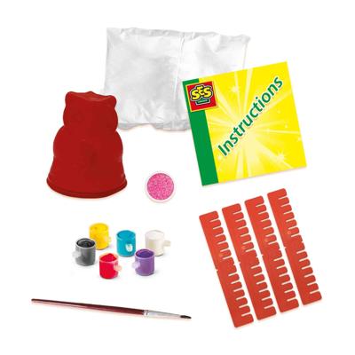 SES gips gieten en schilderen uil