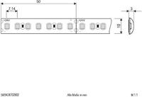 EVN EVN Lichttechnik SB5424702802 LED-strip Energielabel: F (A - G) Met open kabeleinde 24 V 5 m Warmwit 1 stuk(s) - thumbnail