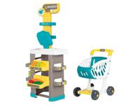 SMOBY Supermarkt, met winkelwagen en kassa - thumbnail