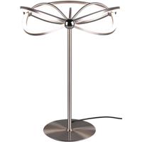 LED Tafellamp Dimbaar 20W - Warm Wit 3000K - Mat Nikkel Aluminium - thumbnail