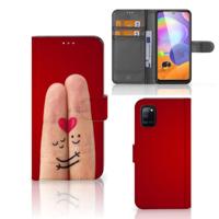 Samsung Galaxy A31 | Wallet Case | met Pasjes | Liefde - Origineel Romantisch Cadeau - thumbnail
