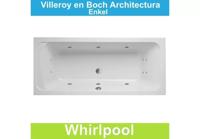 Ligbad Villeroy & Boch Architectura 190x90 cm Balboa Whirlpool systeem Enkel Villeroy en Boch - thumbnail