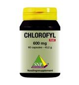 SNP Chlorofyl 600mg puur 60 Vegetarische capsules - thumbnail