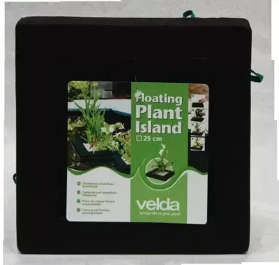 Drijvend planteneiland 25 x 25 cm vierkant Velda