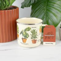 Gift Republic Kamerplant - Emaille Mok - thumbnail