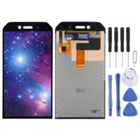 LCD-scherm en digitizer volledige montage voor Caterpillar CAT S41 (zwart) - thumbnail