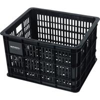 Basil fietskrat m - medium - 29.5 liter - zwart - thumbnail